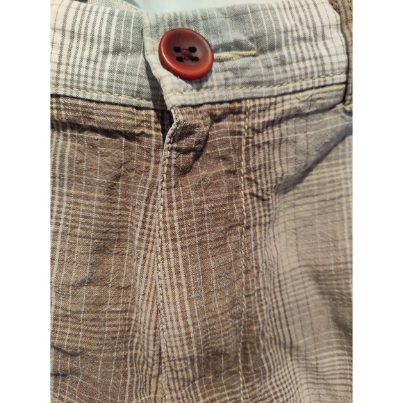Tommy Bahama Men´s Plaid Shorts Linen Silk Ombre Light Weight and Classic Fit - Picture 2 of 7